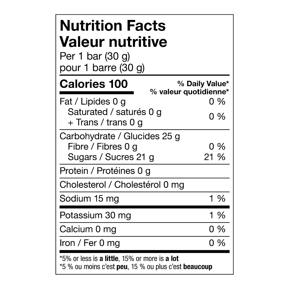Barre Énergie à la cerise de XACT Nutrition - Pagaie Québec