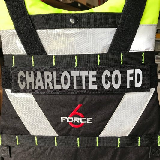 Plaque d'identification personnalisée Custom Name Plate Back de Force 6