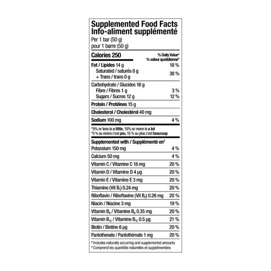 Gaufrette protéinée ENDURANCE à la vanille de XACT Nutrition