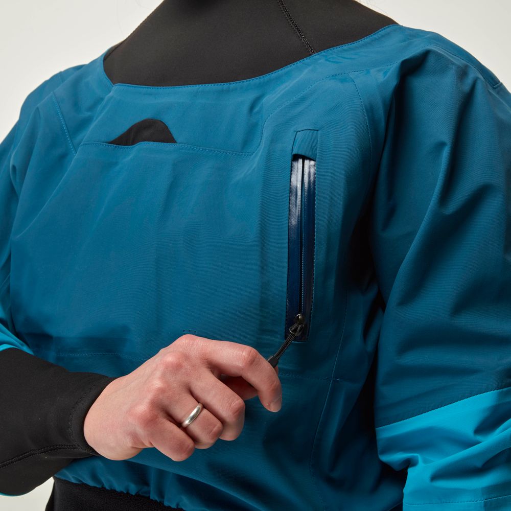 Anorak étanche Flux Dry Top femme de NRS - Pagaie Québec