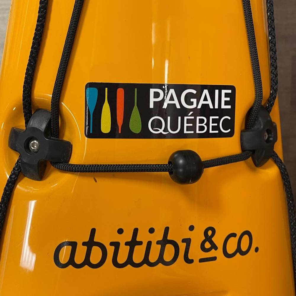 Autocollant officiel Pagaie Québec