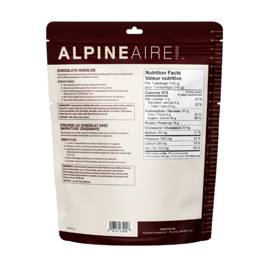 Pouding Mudslide au chocolat de AlpineAire