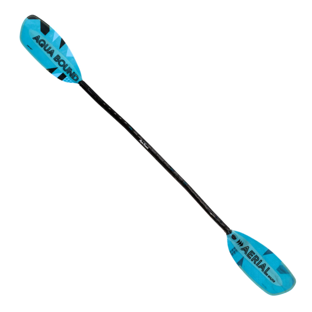 Pagaie Aerial Major Fibre de verre 1pc manche ergonomique de Aqua-Bound - Pagaie Québec