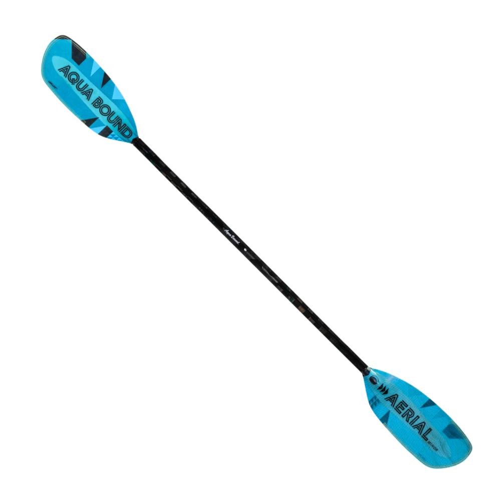 Pagaie Aerial Minor Fibre de verre 1pc manche droit de Aqua-Bound - Pagaie Québec