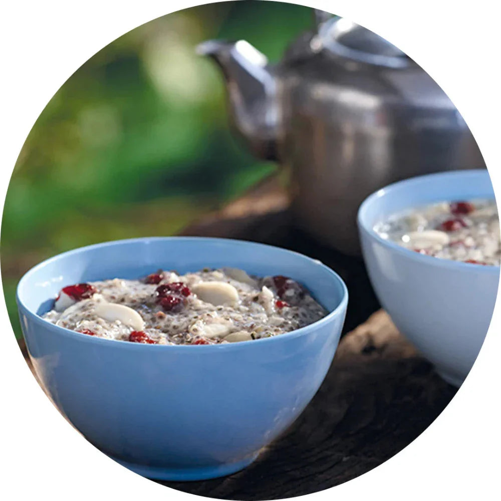 Régal au chia aux amandes et canneberges de Happy Yak - Pagaie Québec