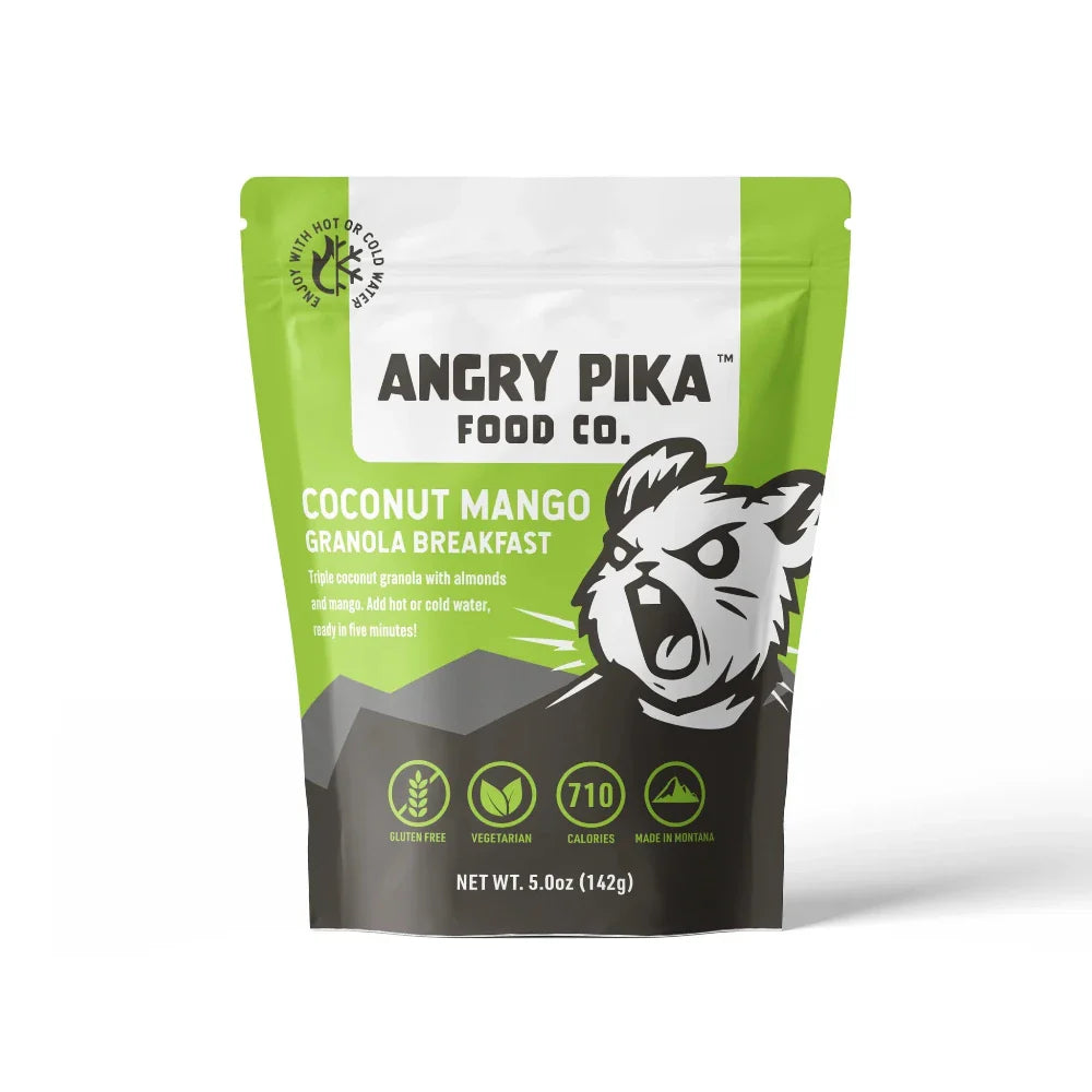 Granola coco et mangue de Angry Pika Food - Pagaie Québec