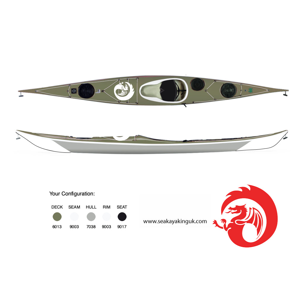 Kayak de mer Romany Classic de NDK - Pagaie Québec