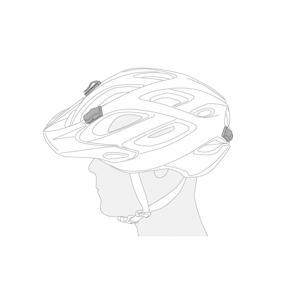 Ancrages pour lampe frontale UNI ADAPT de Petzl