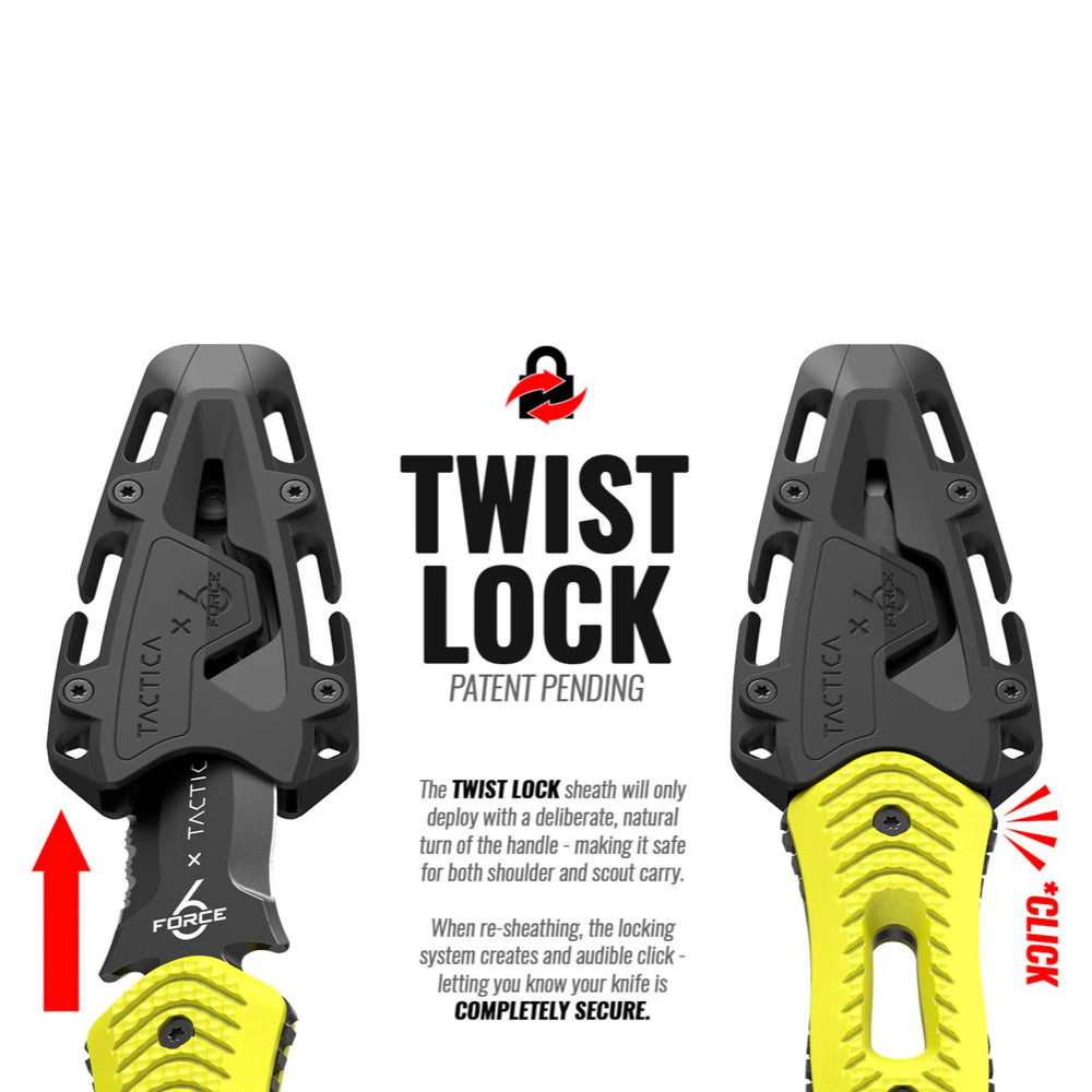 Couteau Twist-Lock Knife Compact de Force 6 (K.220) - Pagaie Québec