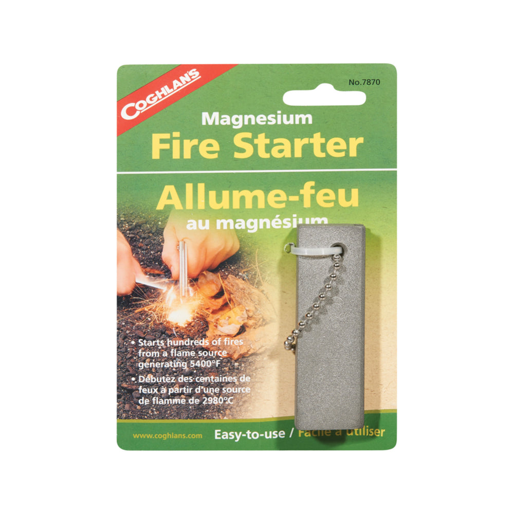 Pierre de magnésium allume-feu de Coghlan's