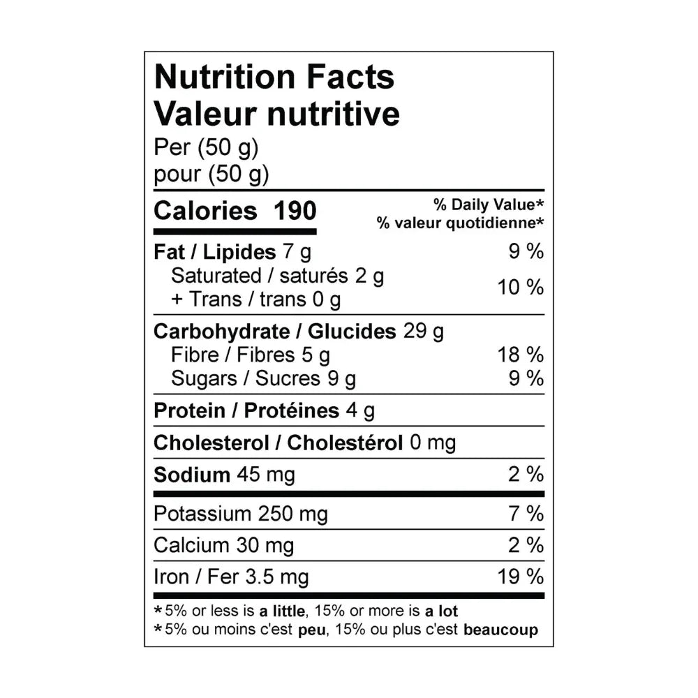 Barre énergétique chocolat et espresso de Krono Nutrition - Pagaie Québec