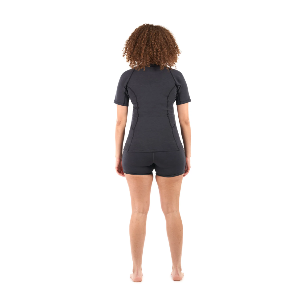 Chandail manches courtes Sombrio S/S Neoprene Top femme de Level Six - 2024 - Pagaie Québec