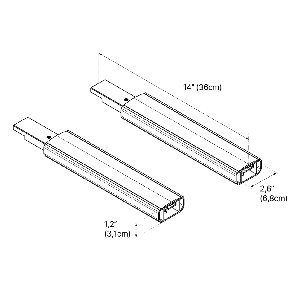 J-Extension de MOS Racks - Pagaie Québec