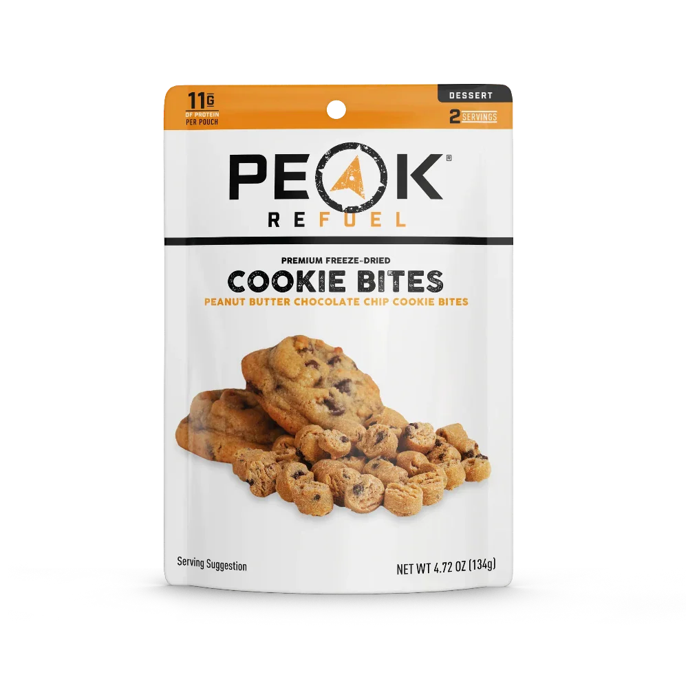 Bouchées de biscuits beurre d'arachides et chocolat de Peak Refuel - Pagaie Québec