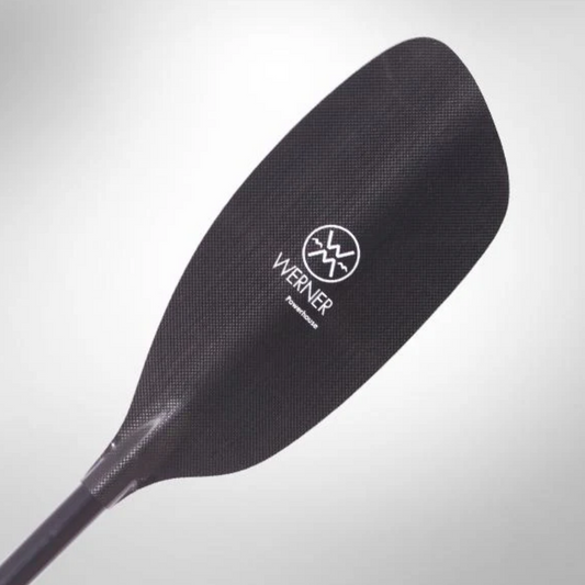 Pagaie Powerhouse Carbon 1pc manche ergonomique de Werner