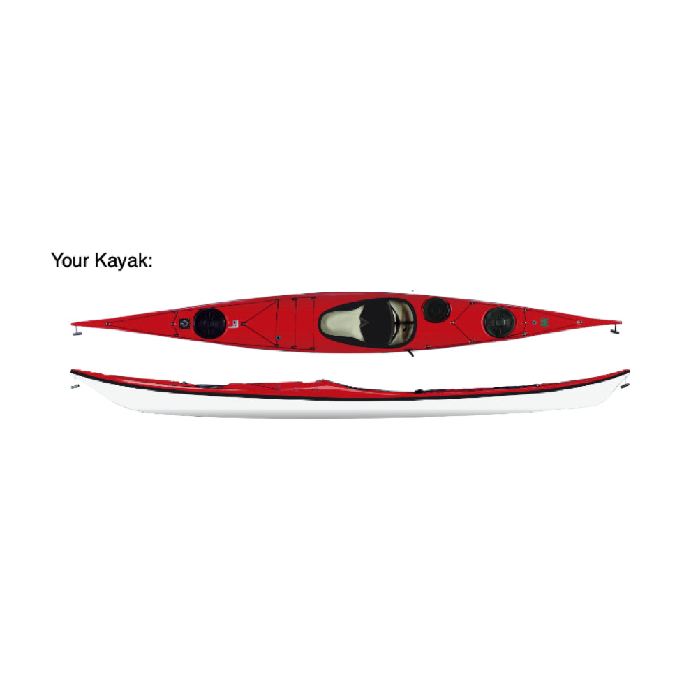 Kayak de mer Romany Surf de NDK - Pagaie Québec