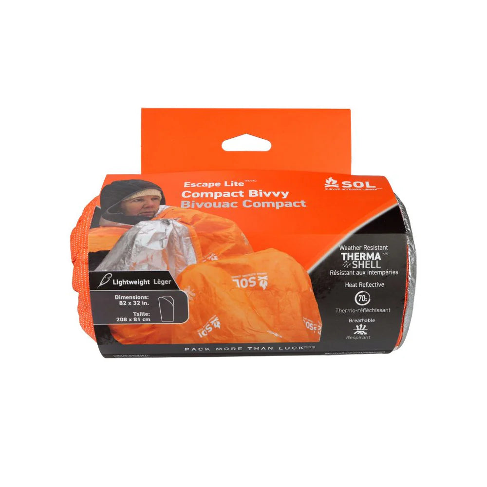 Sac bivouac compact SOL Escape Lite Bivvy - Pagaie Québec