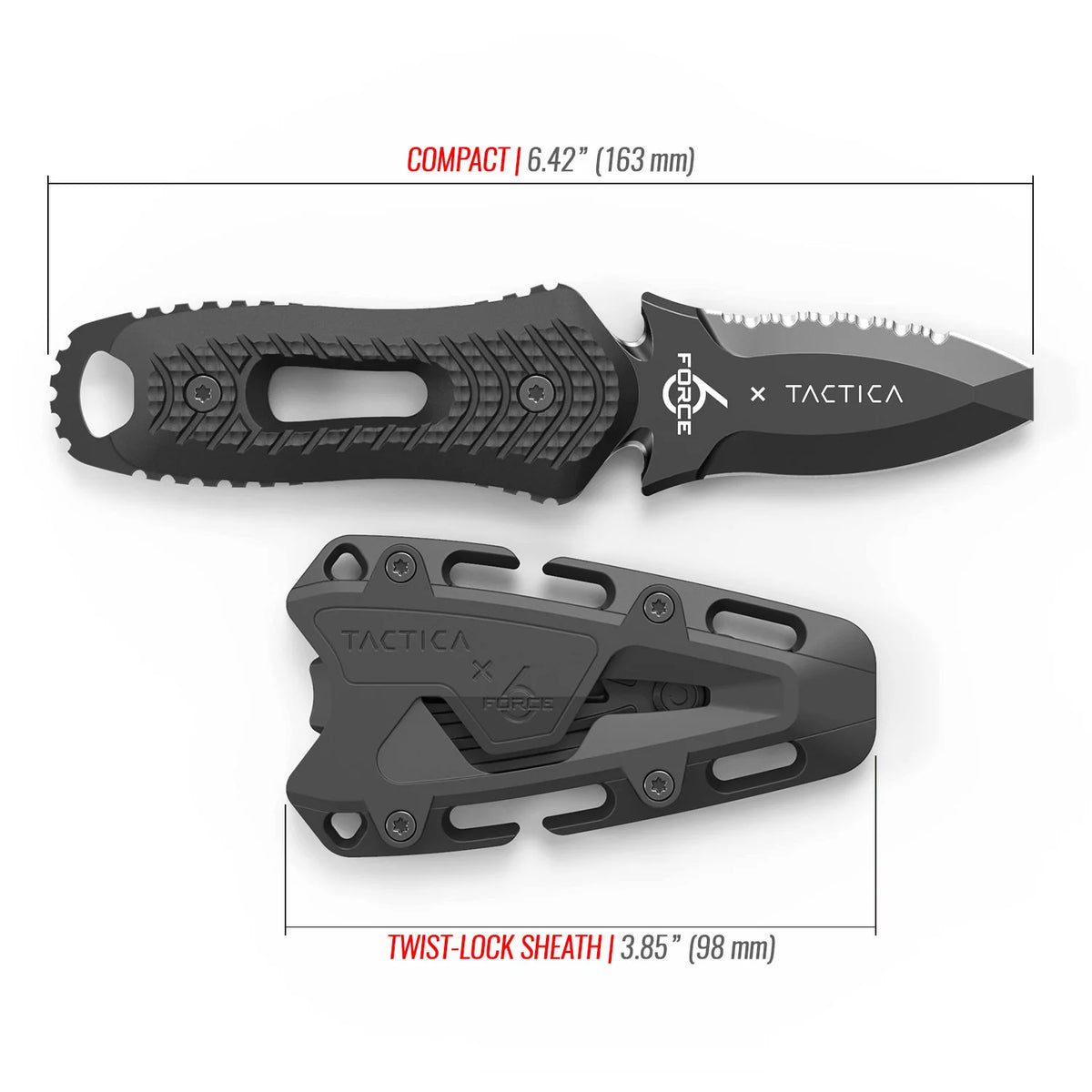 Couteau Twist-Lock Knife Compact de Force 6 (K.220) - Pagaie Québec