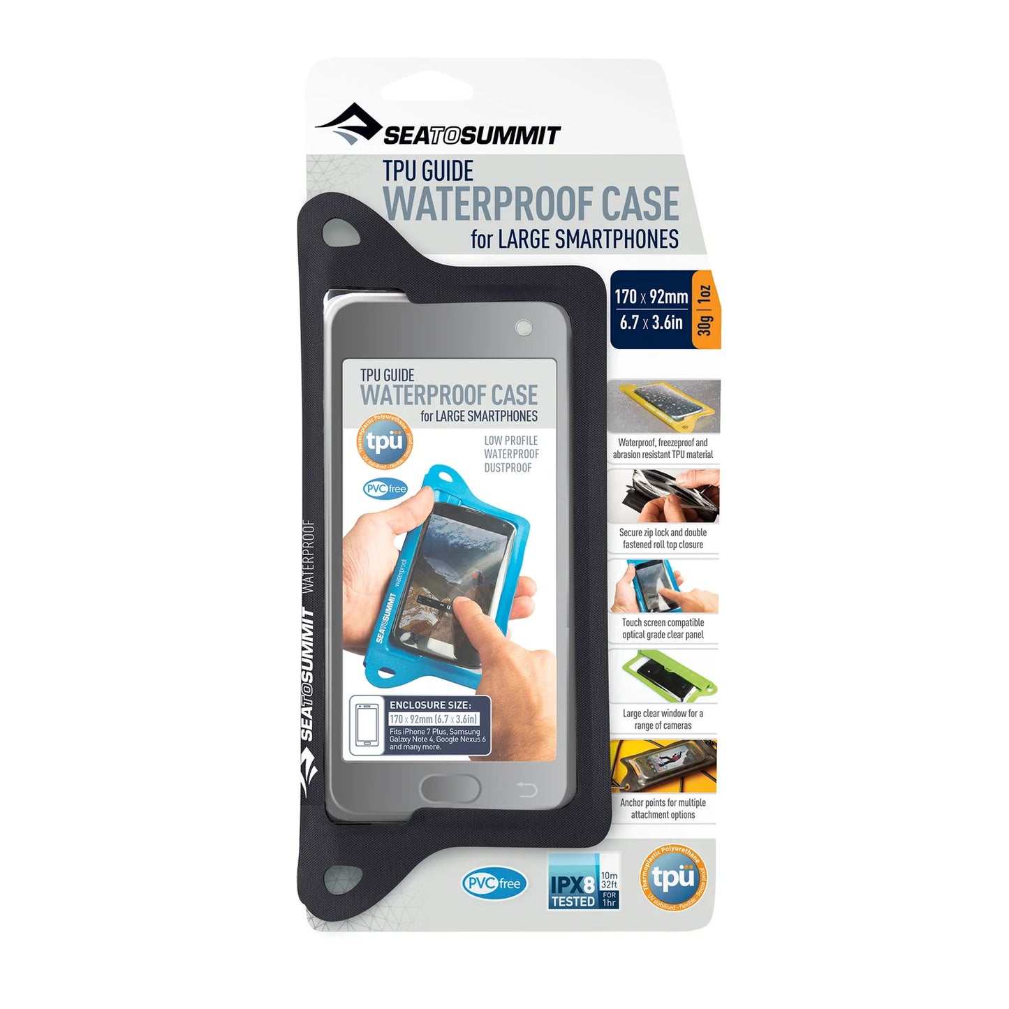 Étui étanche pour téléphone TPU Guide Smartphone Case de Sea to Summit - Pagaie Québec