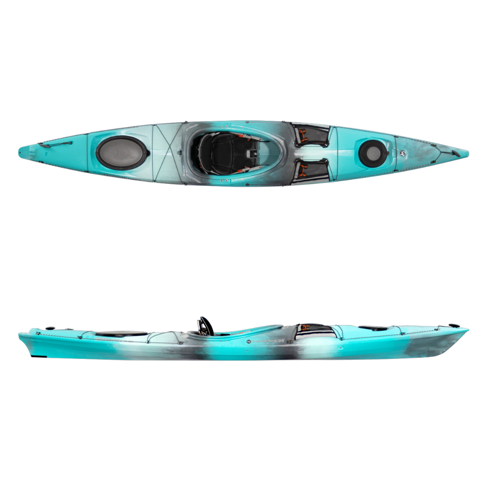 Kayak Tsunami 140 avec gouvernail de Wilderness Systems
