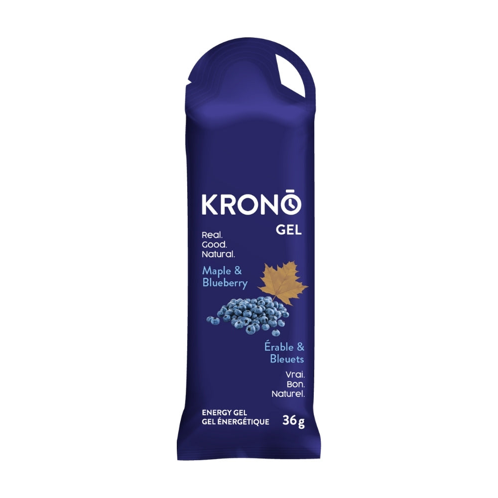 Gel érable et bleuet de Krono Nutrition - Pagaie Québec