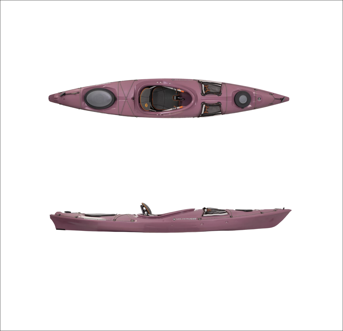 Kayak Tsunami 140 avec gouvernail de Wilderness Systems