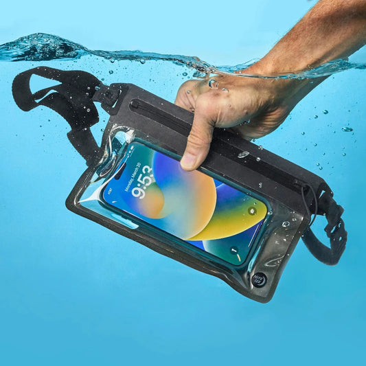 Étui RunOff Waterproof Phone Belt Pouch de Nite Ize