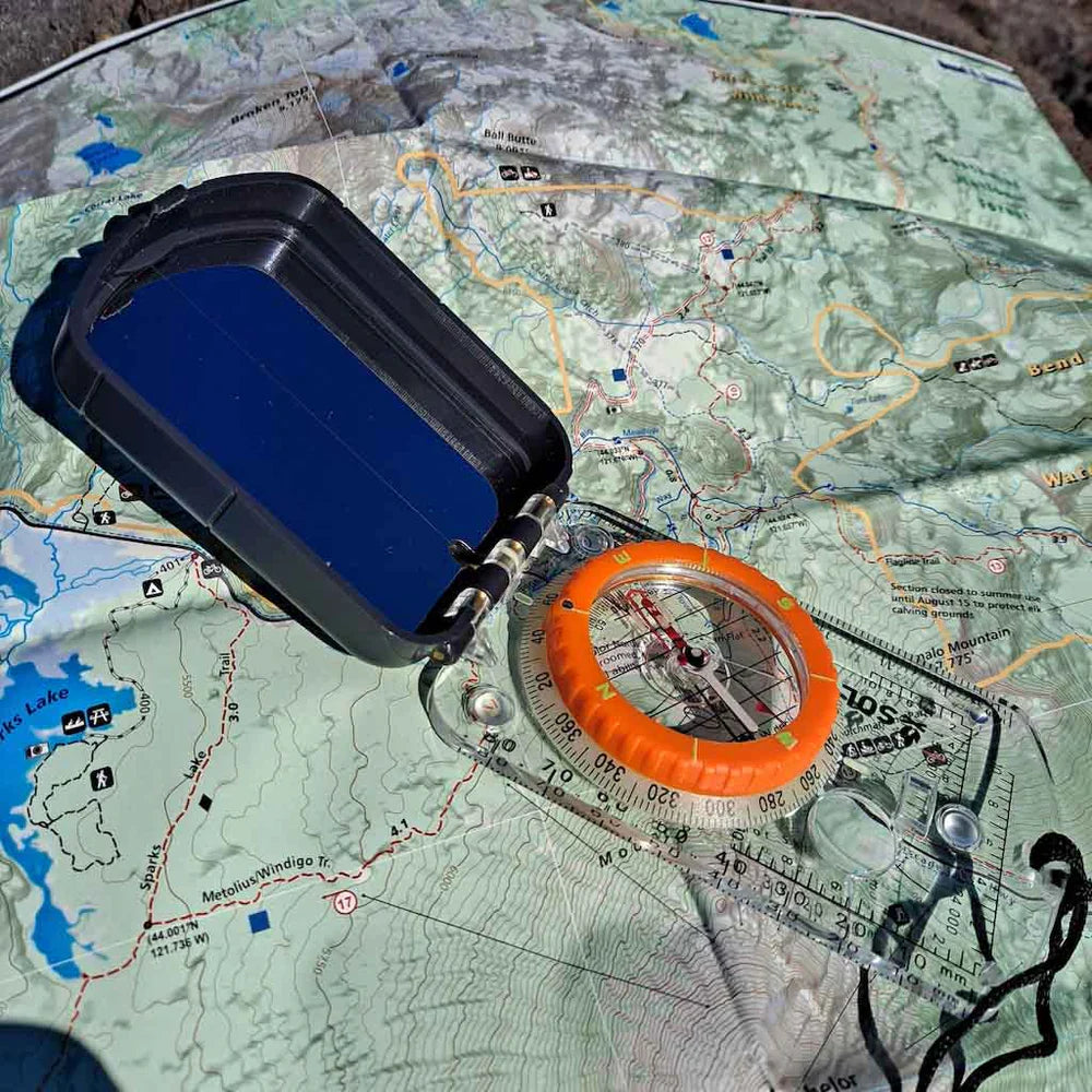 SOL Sighting Compass avec Miroir - Pagaie Québec