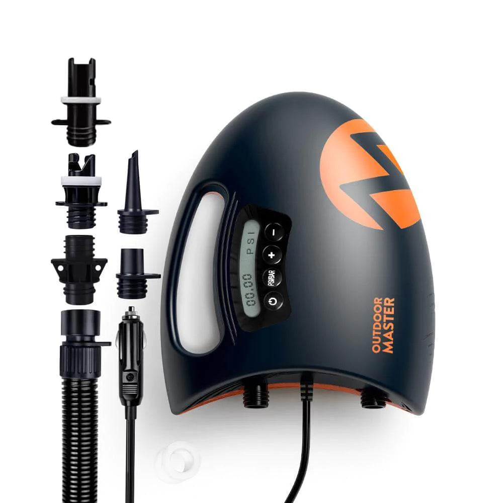 Pompe électrique Shark II d'Outdoor Master pour iSUP - Pagaie Québec