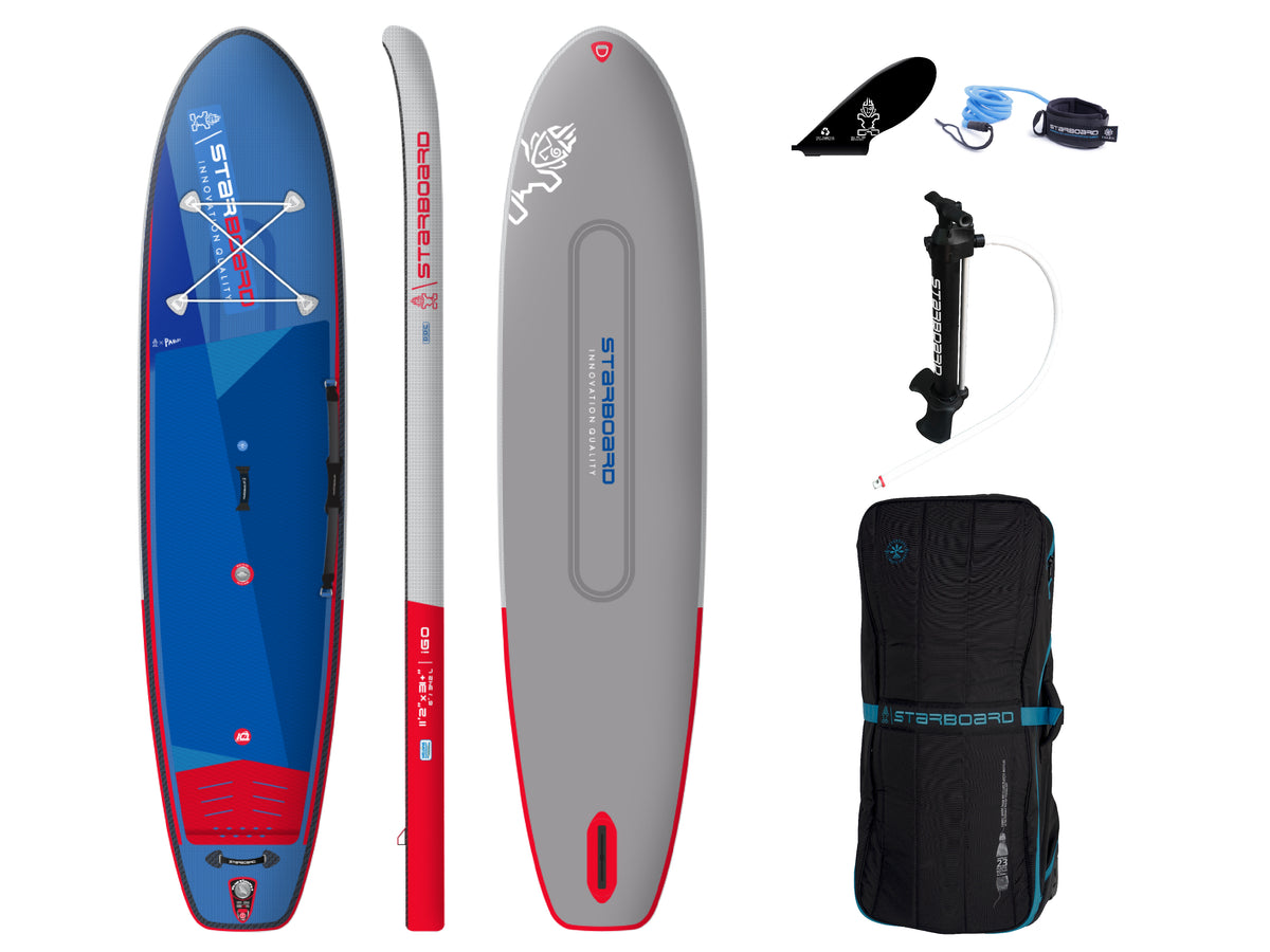 Planche à pagaie gonflable iGO Deluxe DC 11'2" x 31" de Starboard
