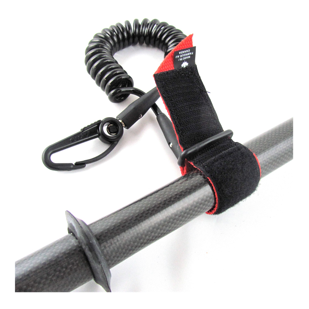 Laisse de pagaie en spirale - Coiled Paddle Leash - de North Water - Pagaie Québec