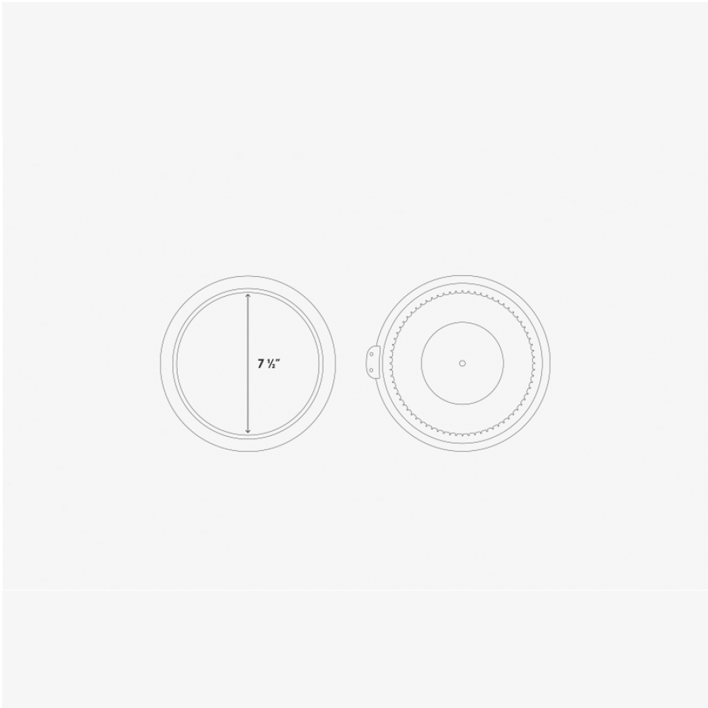 Couvercle rond d'écoutille Impex - Pagaie Québec