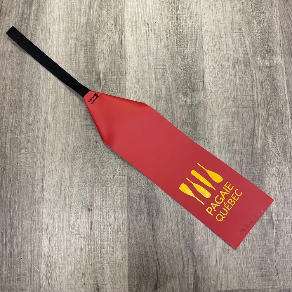 Drapeau rouge de sécurité de Seals - Pagaie Québec
