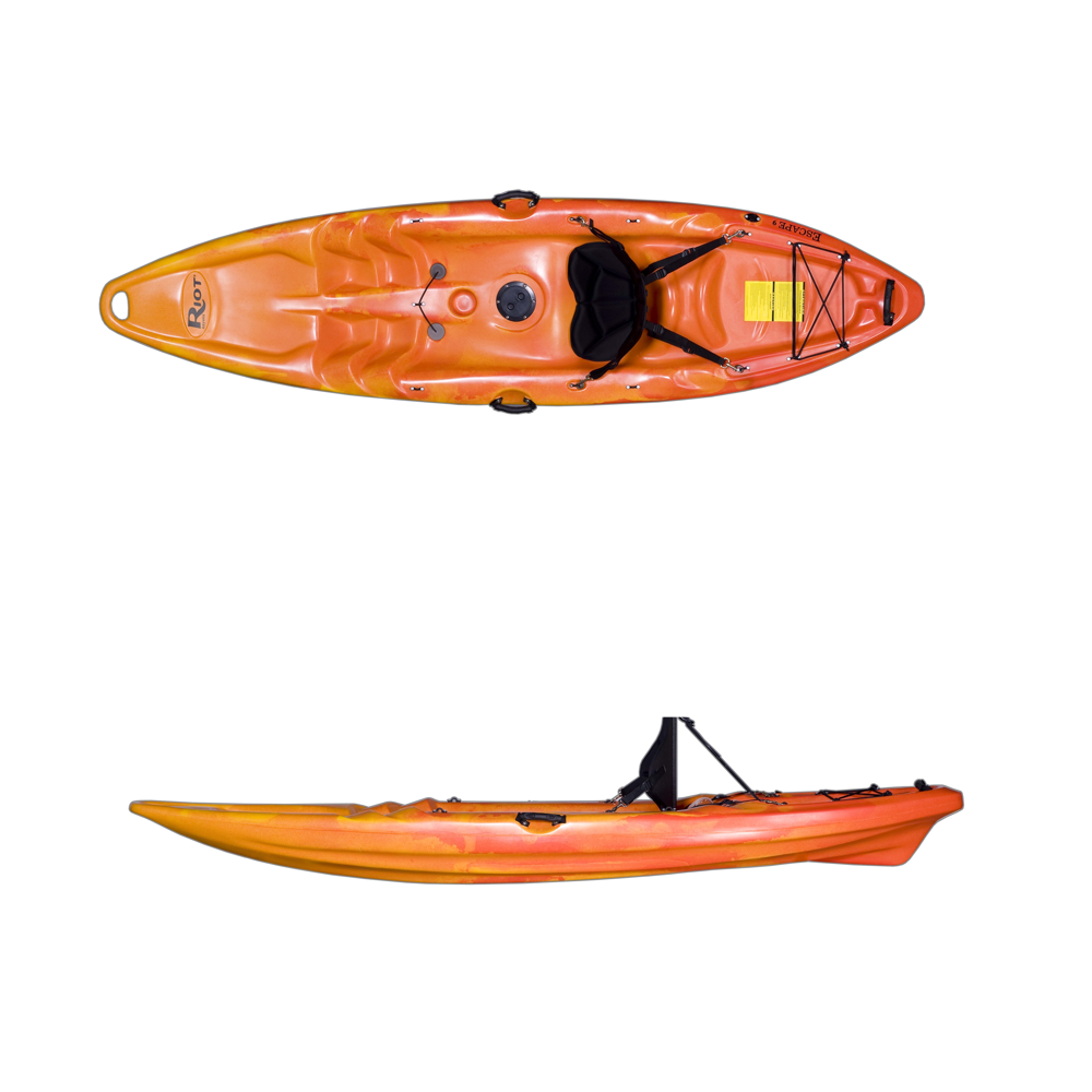 Kayak récréatif Escape 9 de Riot - Pagaie Québec