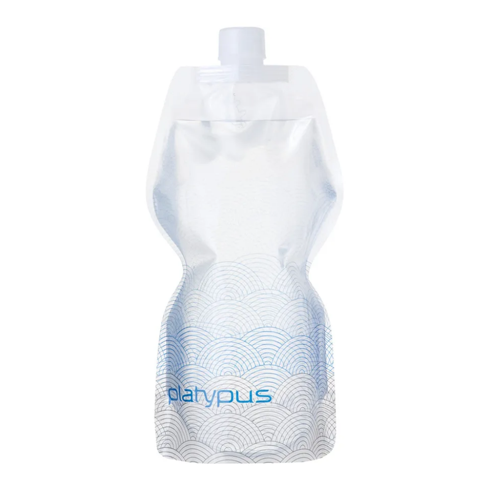 Bouteille souple SoftBottle with Closure Cap Waves 1.0 L de Platypus