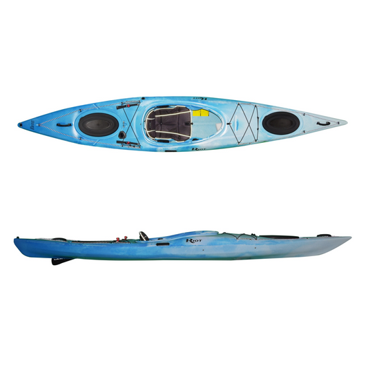 Kayak récréatif Edge 13 de Riot - Pagaie Québec