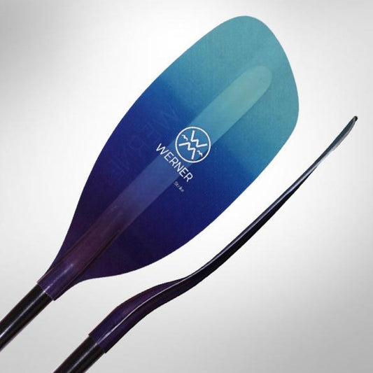 Pagaie Strike 1pc manche ergonomique de Werner