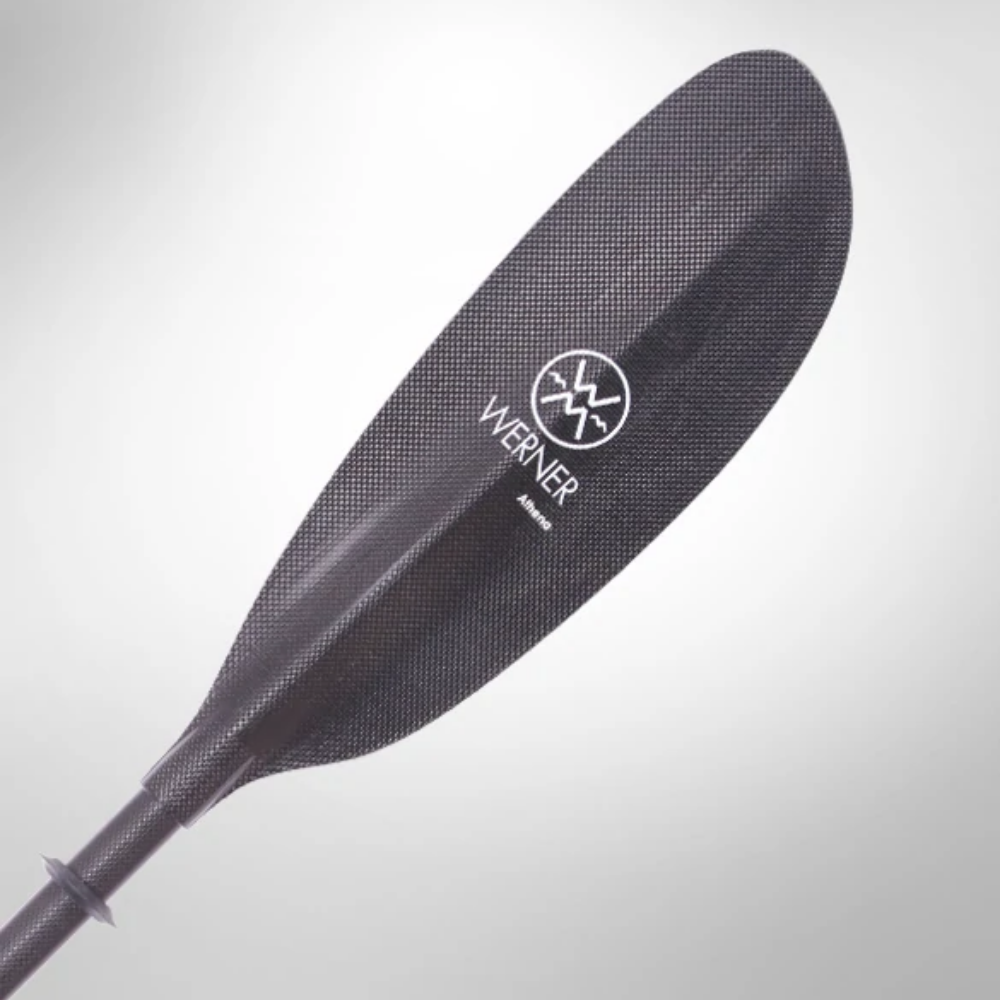 Pagaie Athena 2pc manche ergonomique de Werner - Pagaie Québec