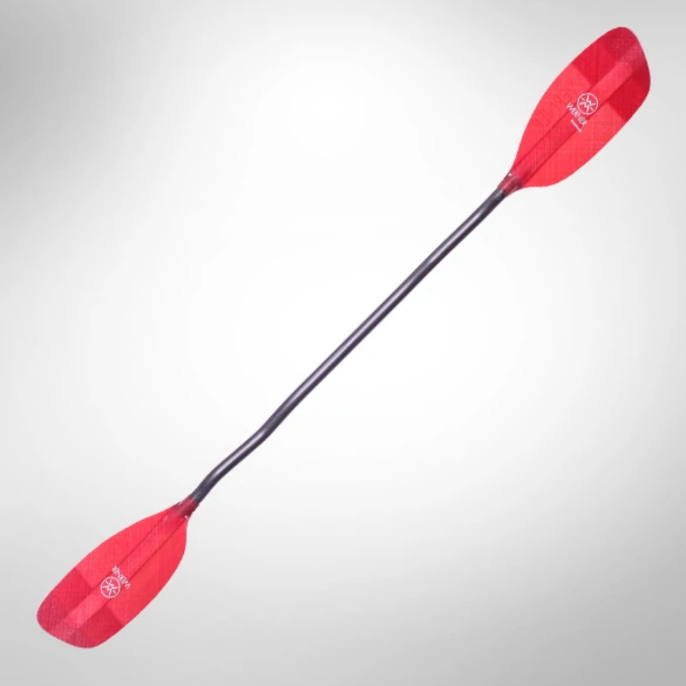 Pagaie Powerhouse 1pc manche ergonomique de Werner - Pagaie Québec