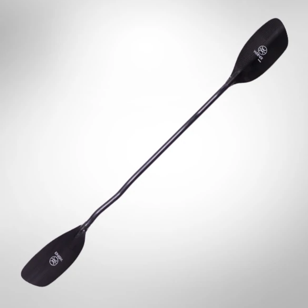 Pagaie Sherpa Carbone 1pc manche ergonomique de Werner - Pagaie Québec
