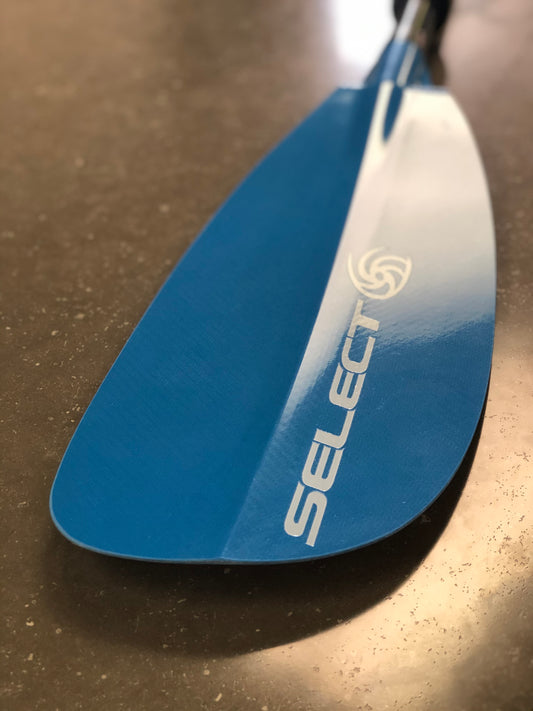 Pagaie Blue manche droit 2pc de Pagaies Select