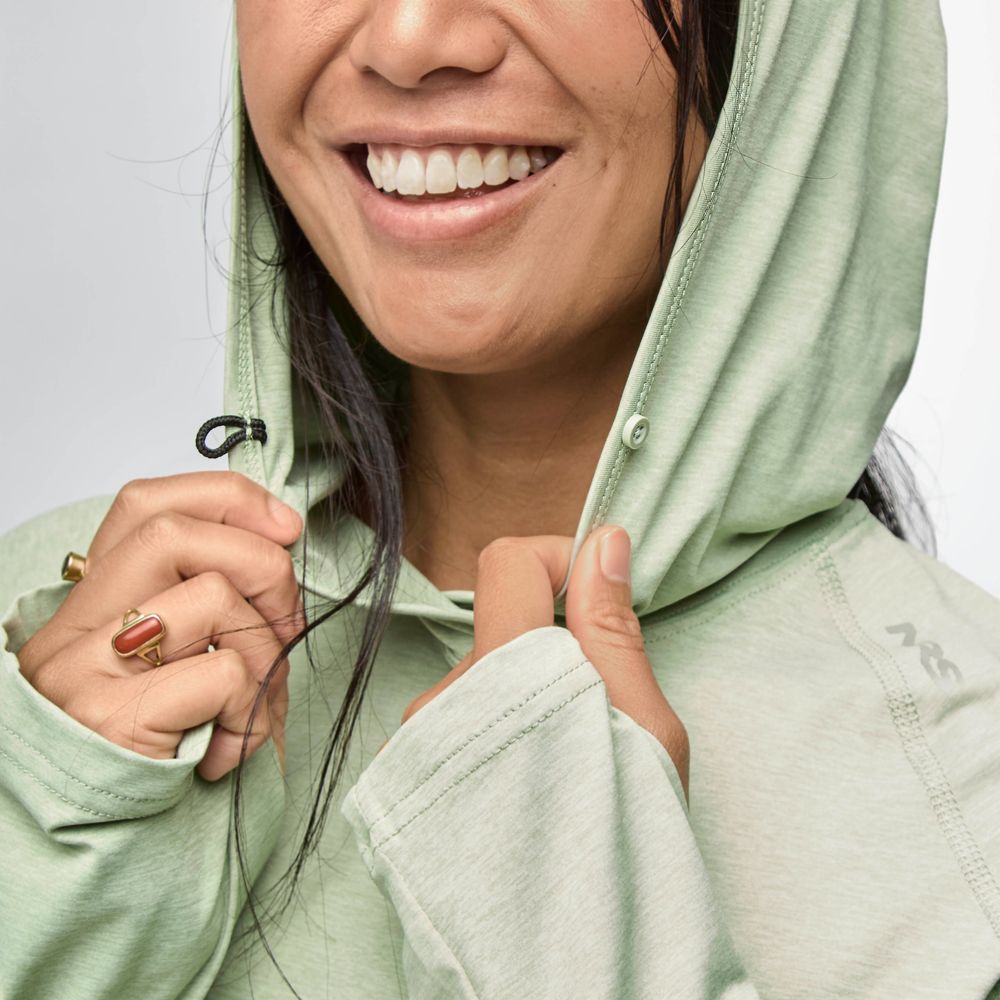 Chandail à capuchon Silkweight Hoodie femme de NRS