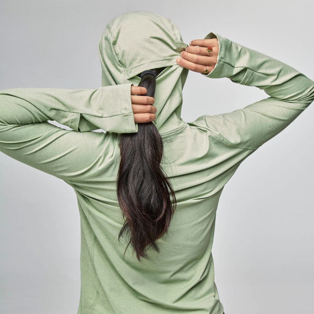 Chandail à capuchon Silkweight Hoodie femme de NRS