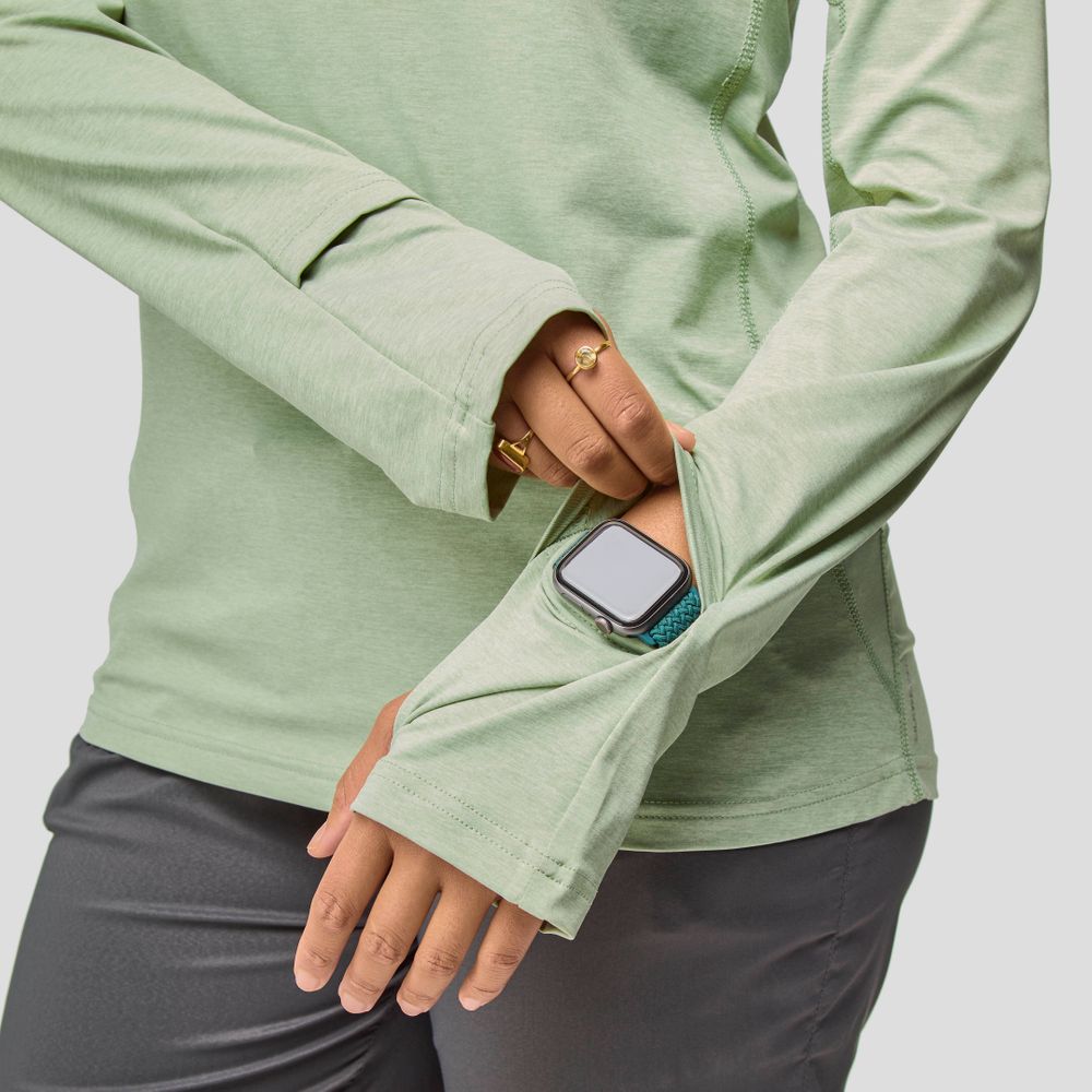 Chandail à capuchon Silkweight Hoodie femme de NRS