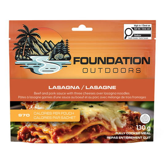 Lasagne de Foundation Outdoors - Pagaie Québec