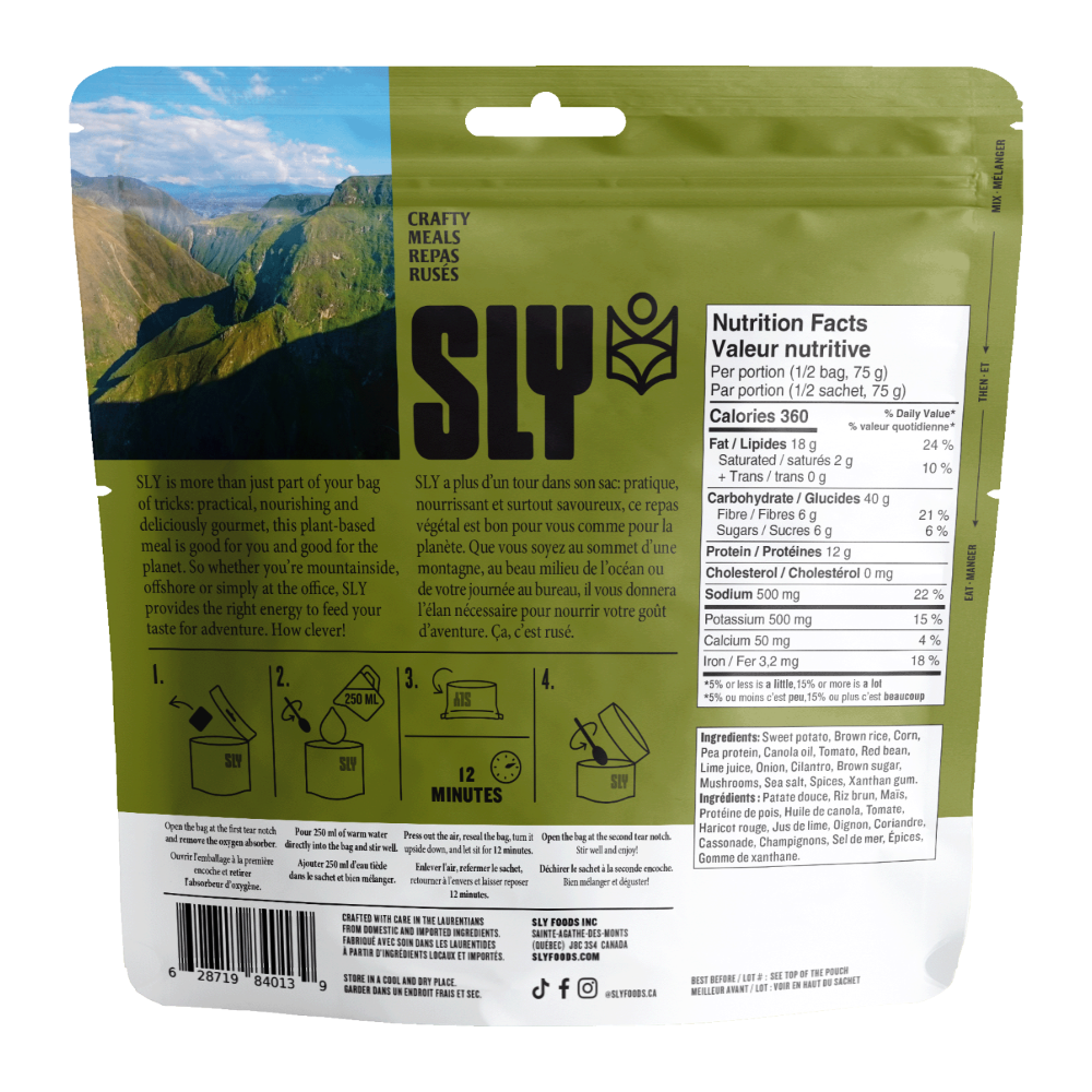 Bol burrito de Sly Foods