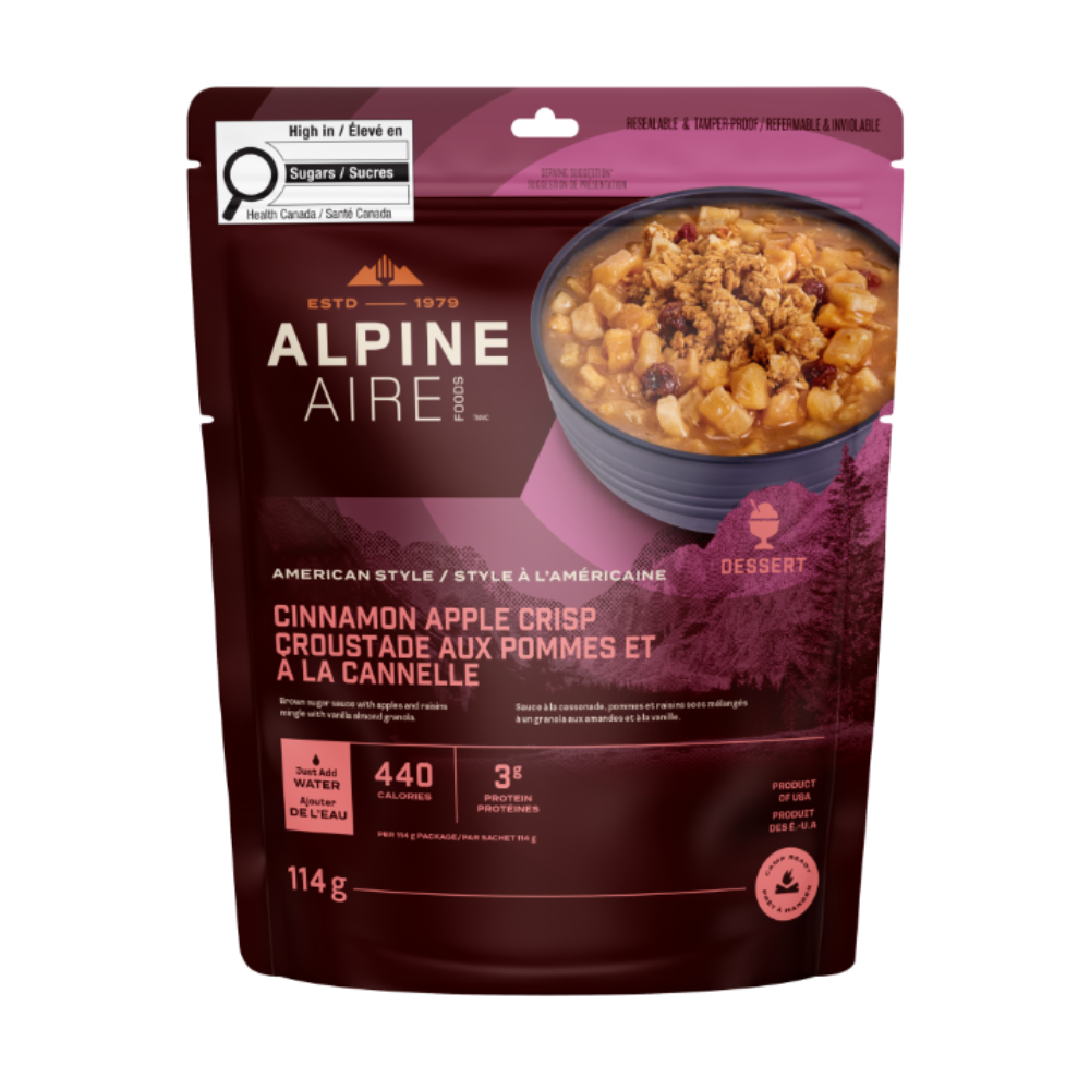 Croustade aux pommes et à la cannelle de AlpineAire