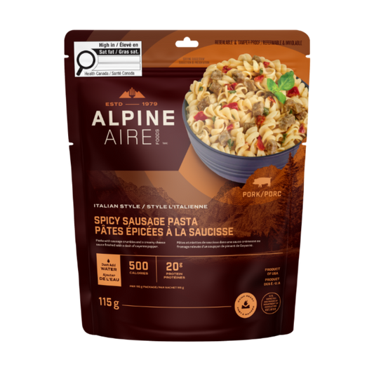 Pâtes à la saucisse épicées de AlpineAire