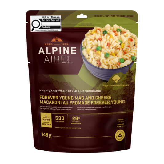 Fusilli au fromage Forever Young Mac & Cheese de AlpineAire