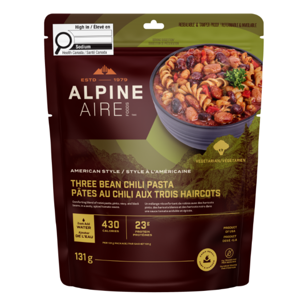 Pâtes Three Bean Chili de AlpineAire